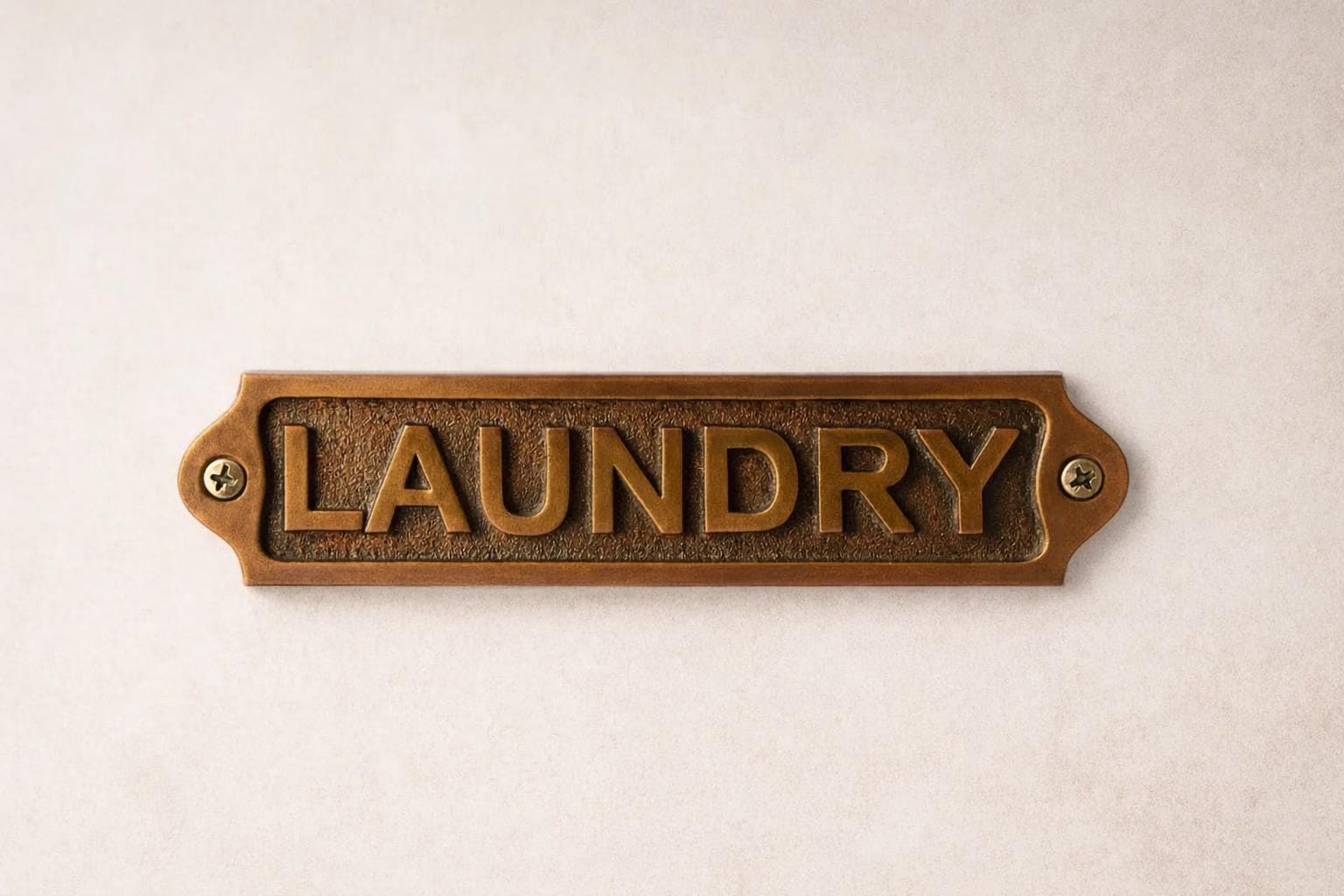 Vintage Laundry Room Sign – Rustic Cast Iron Wall Plaque, Door Sign ...