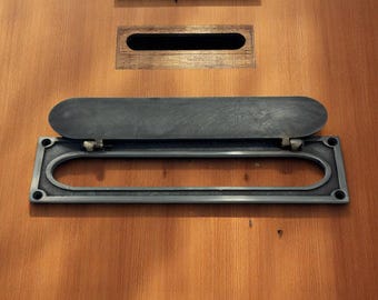 Custom Brass Mail Slot: Vintage Style Letter Plate, 25x6 Cm