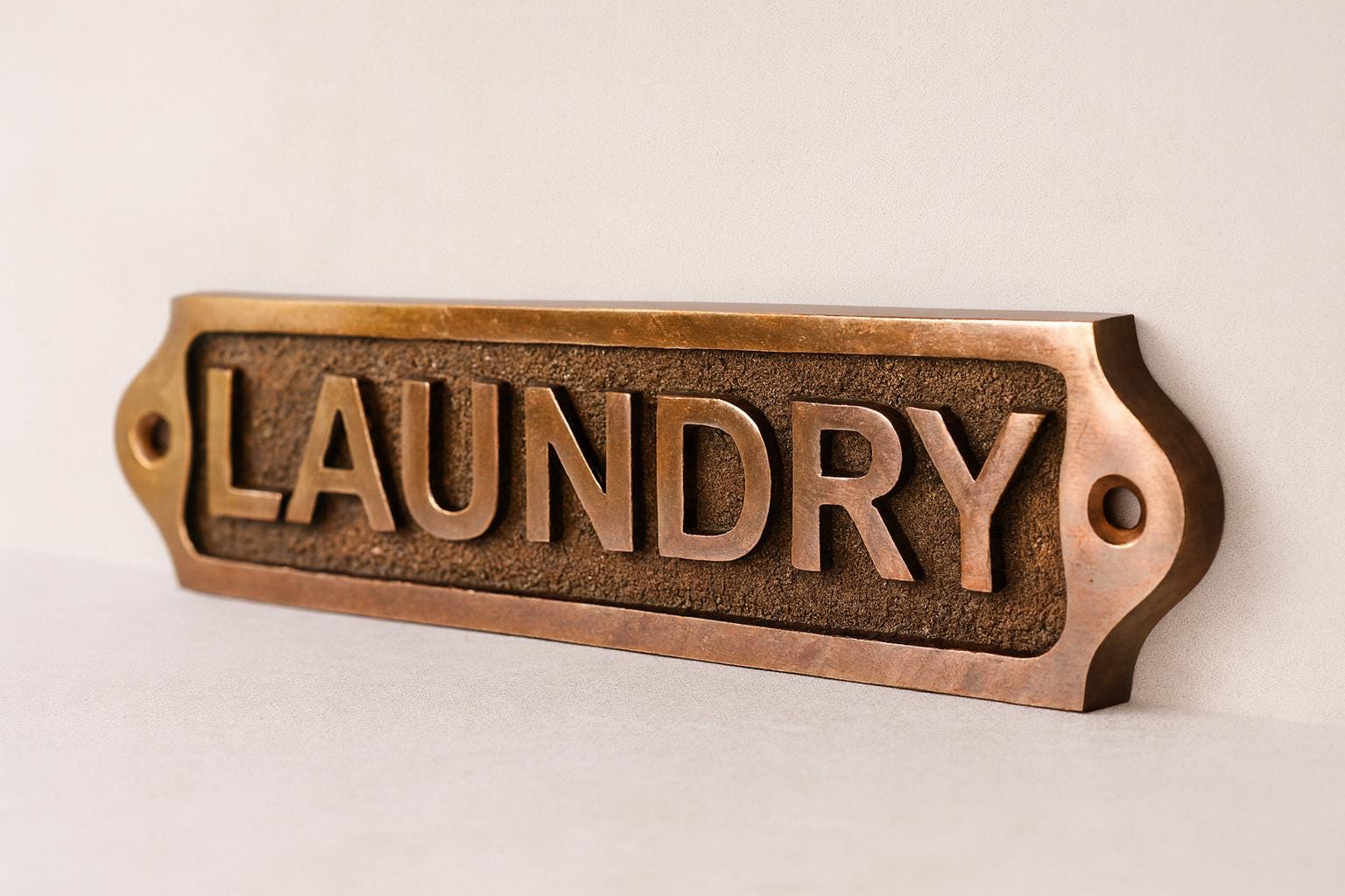 Vintage Laundry Room Sign – Rustic Cast Iron Wall Plaque, Door Sign ...