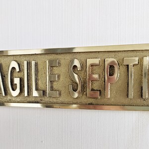 Customized Brass door signs - Custom language - Custom size plaques - personalized name signs - Gold finish plaque image 7