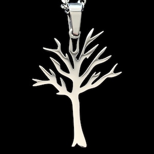 XXXtentacion Tree of Life Necklace! Polished Stainless Steel Pendant + Choice of Chain (Jahseh Onfroy LLJ Bad Vibes Forever Revenge)
