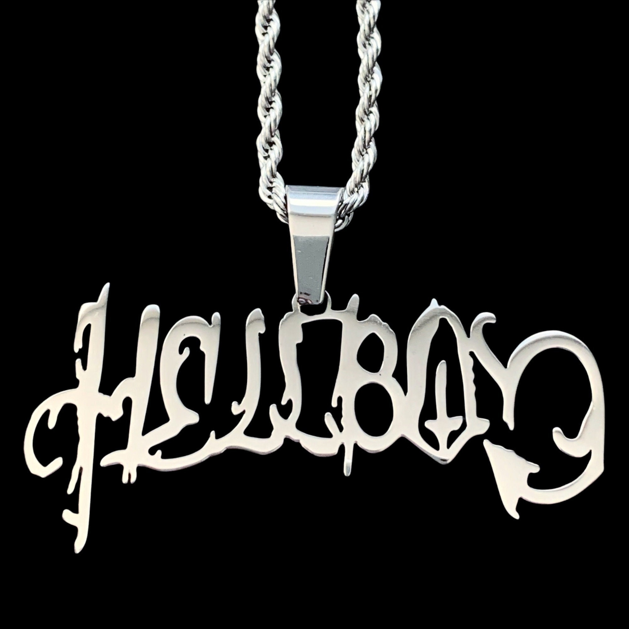 UK Lil Peep Rapper Love Rabbit Chain Necklace Pendant | eBay