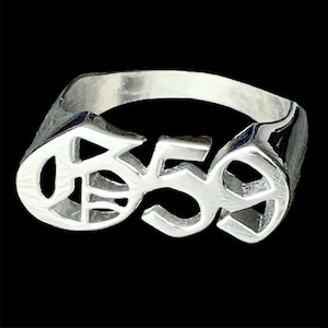 Suicideboys G59 Ring! Stainless Steel Ring Available in US Sizes 6-12 (Grey59 YungXrist Ruby da Cherry Grey Five Nine Grey Day)