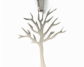 XXXtentacion Tree of Life Necklace! Polished Stainless Steel Pendant + Choice of Chain (Jahseh Onfroy LLJ Bad Vibes Forever Poison Tree)