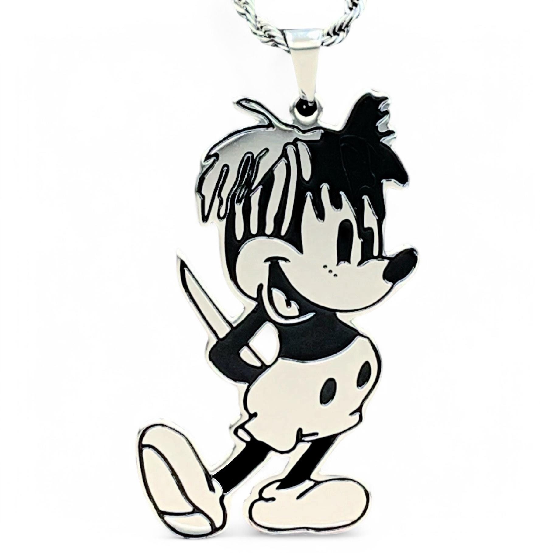 xxxtentacion revenge ネックレス ペンダント ミッキー