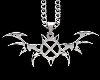 Ken Carson 'X Wing' Necklace! Polished Stainless Steel Pendant