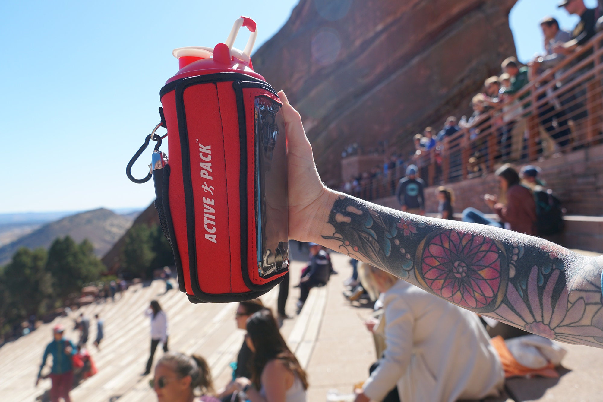 Water BottleCell Phone Case Red Active Pack neoprene case Etsy