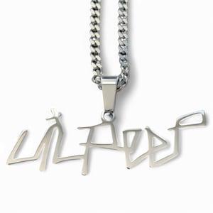 Lil Peep Necklace! Mirror Polished Stainless Steel Pendant + Choice of Chain (Gustav Ahr GBC Hellboy CryBaby GothBoiClique Goth Angel Sinner