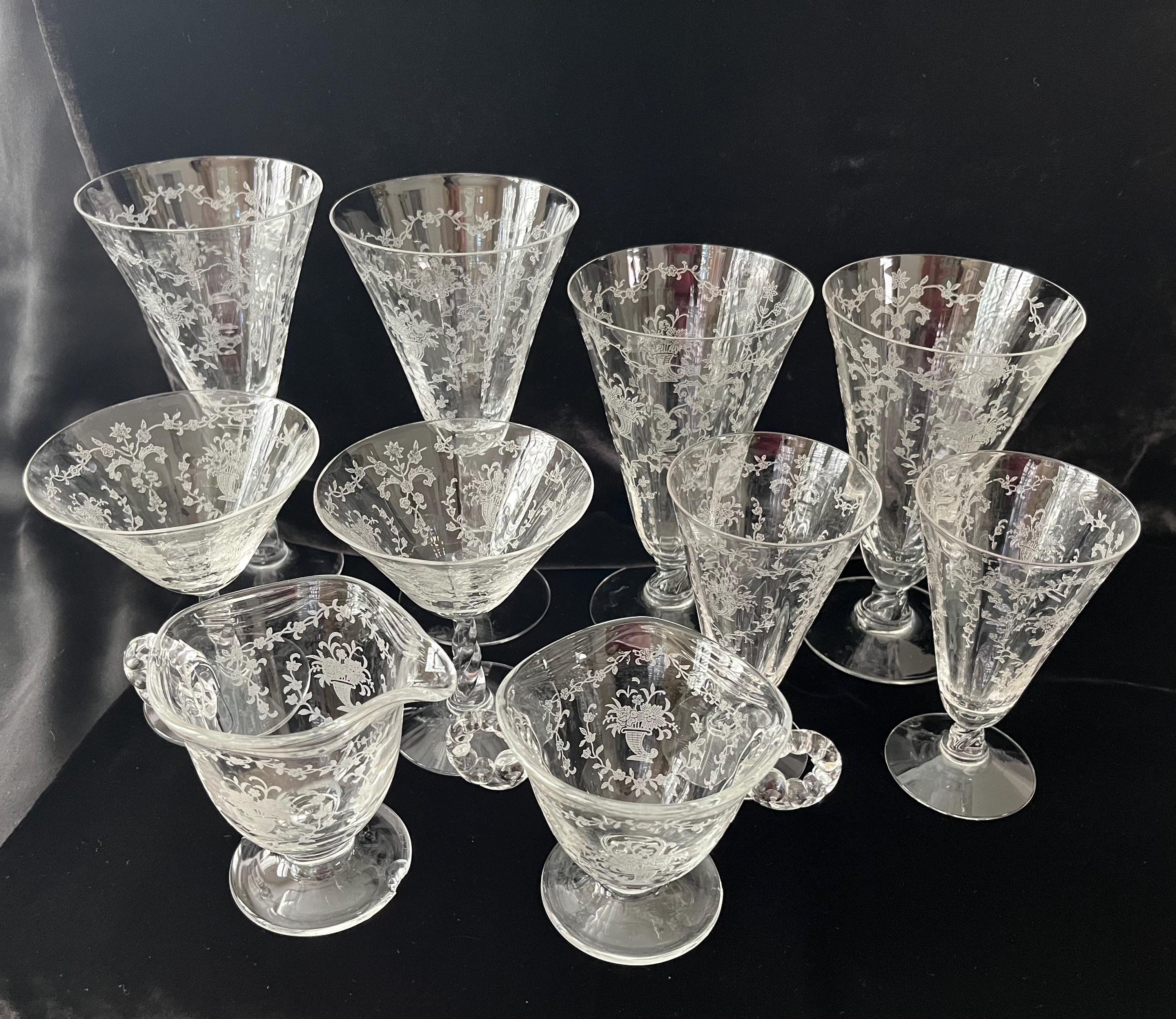 Fostoria Mayflower - Etsy