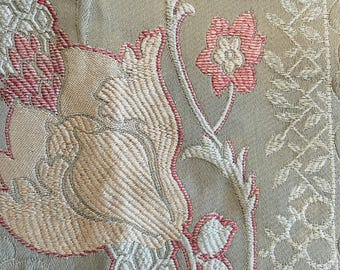 Gorgeous Vintage Silk Embroidered Decorative pillowcase 18x18