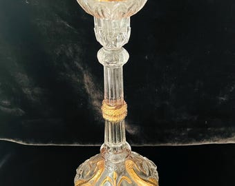 Gorgeous Portieux Vallerysthal Candlestick Holder