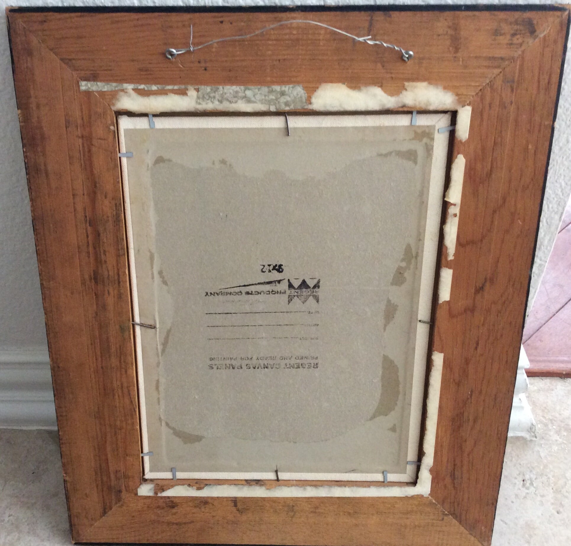 A Beautiful Old on Canvas Oil Painting and Framed Etsy UK