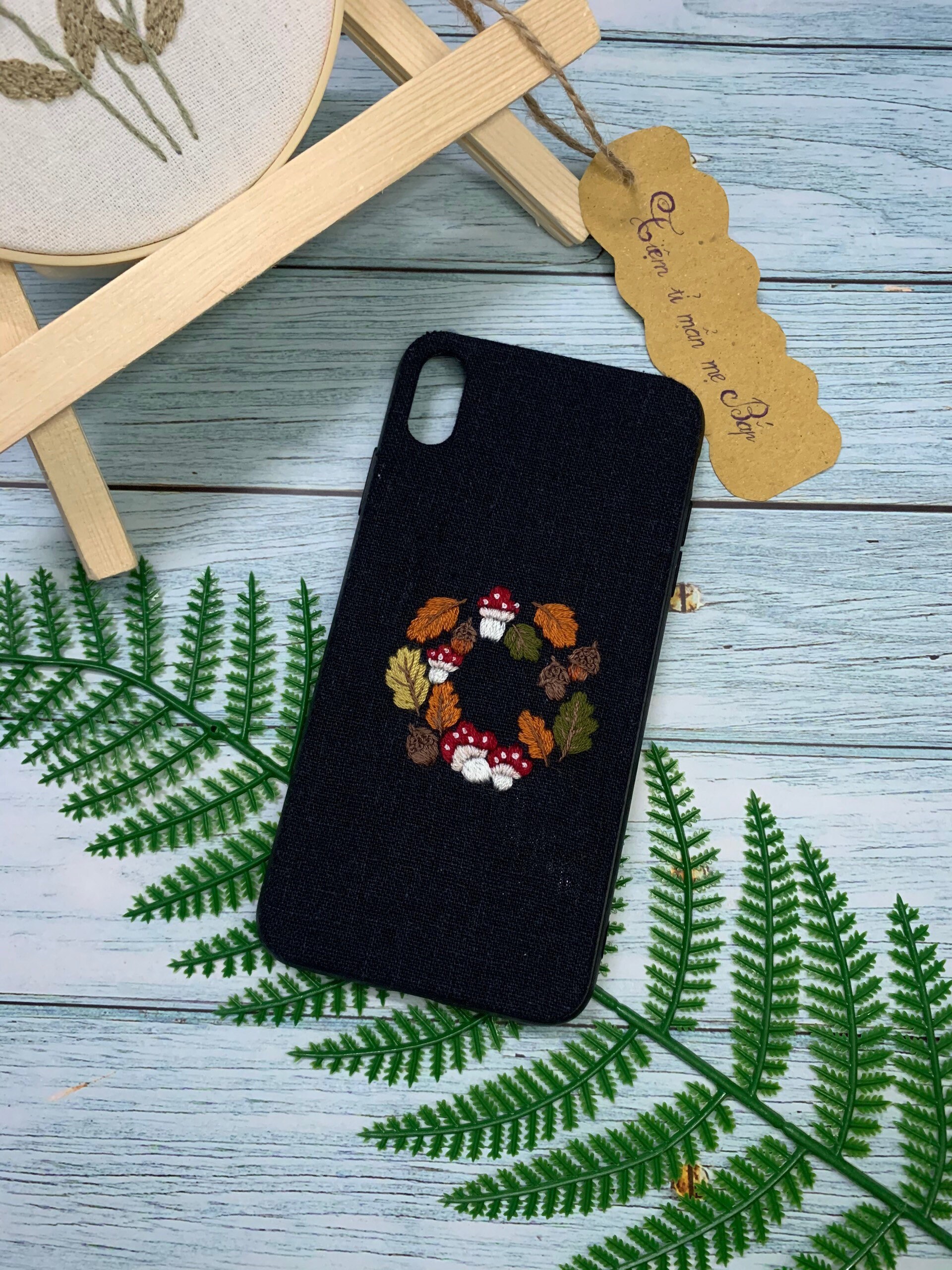 Hand embroidered cases Embroidery phone cases cell phone Etsy