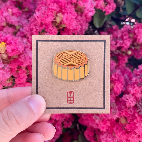 Mooncake Hard Enamel Pin