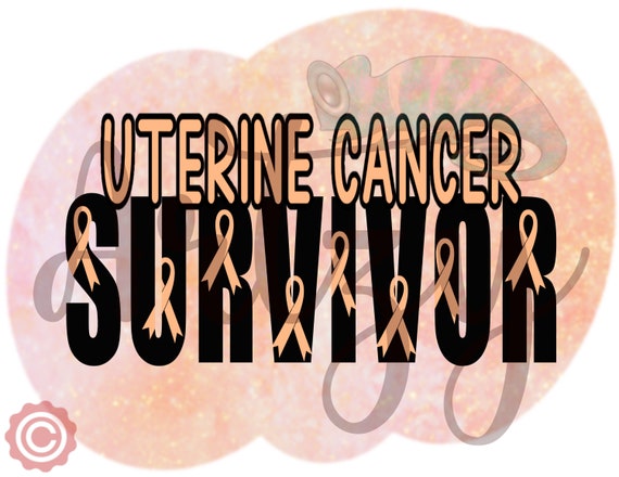 Endometrial Cancer Survivor Bald Peach Ribbon T Shirt Endometrial Cancer Survivor Bald Peach Ribbon T Shirt