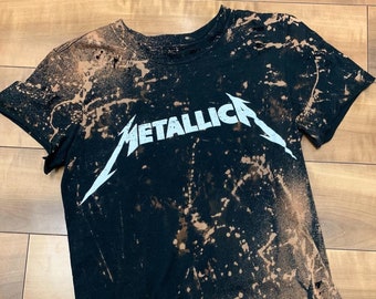 ヴィンテージ 1989 メタリカ コンサート Tシャツ - ノースリーブカット