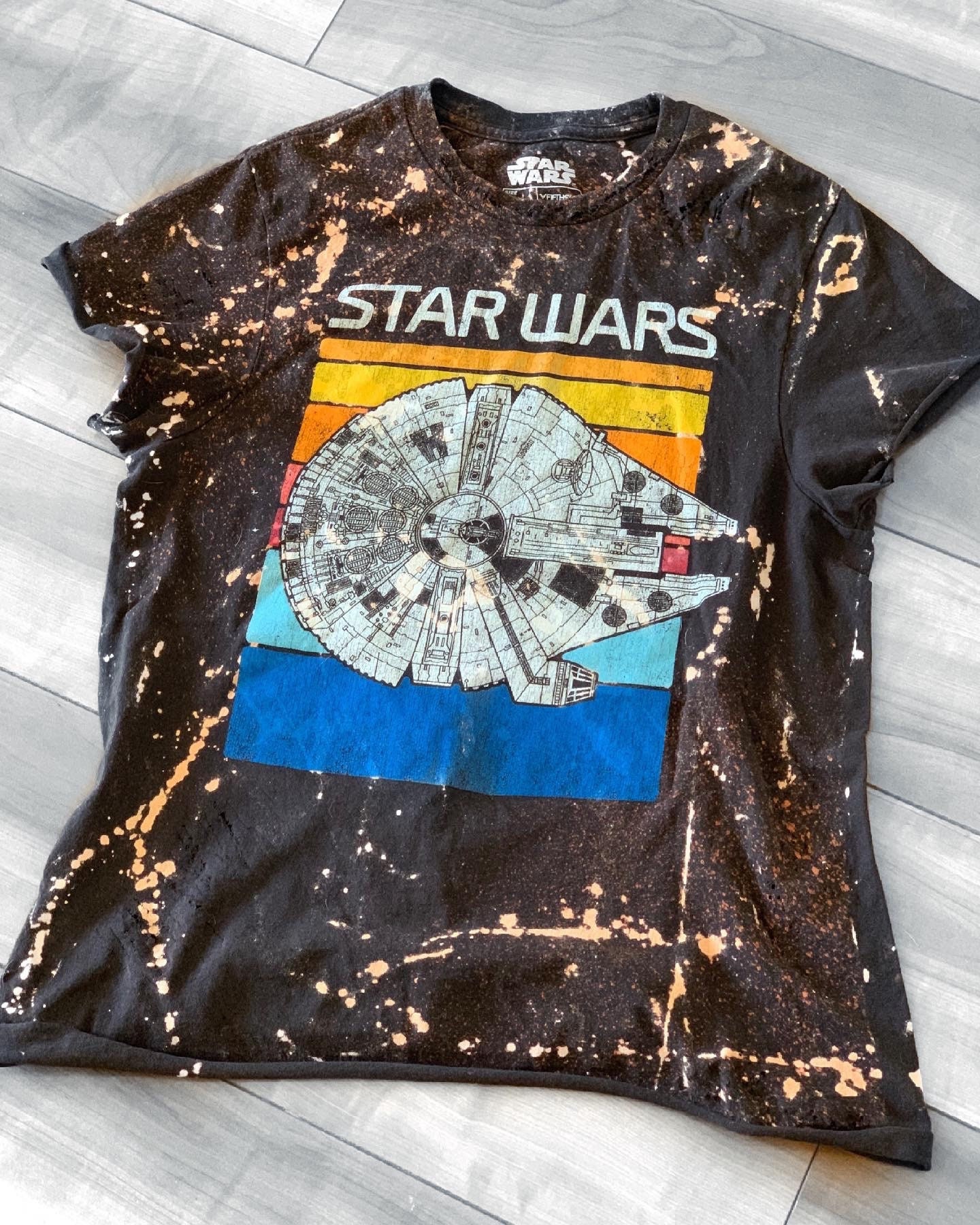 star wars vintage graphic tee