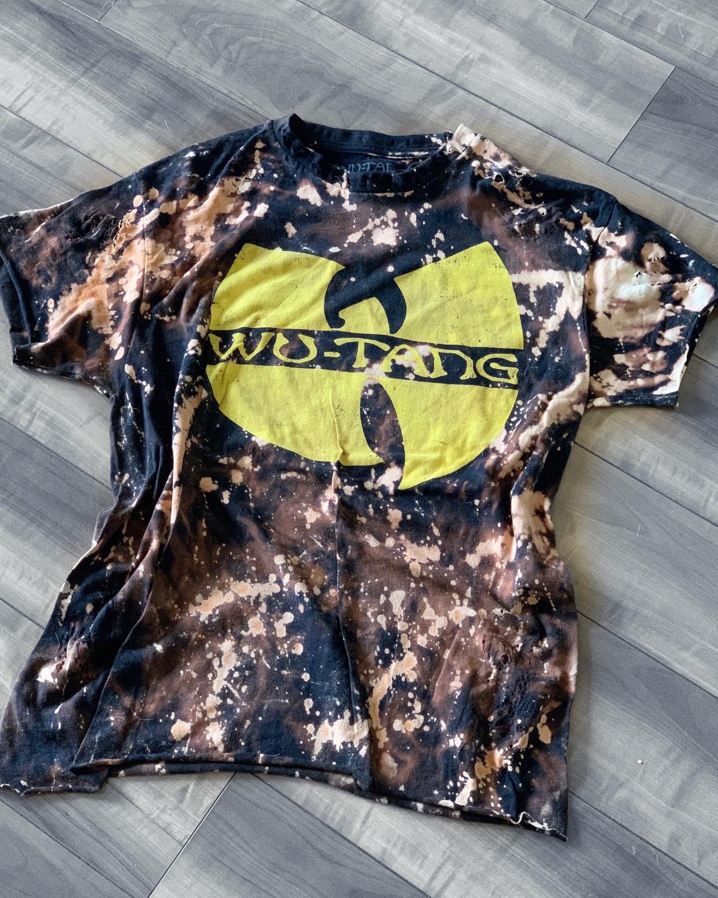 custom wu tang shirt