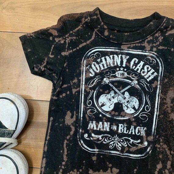 kids johnny cash shirt