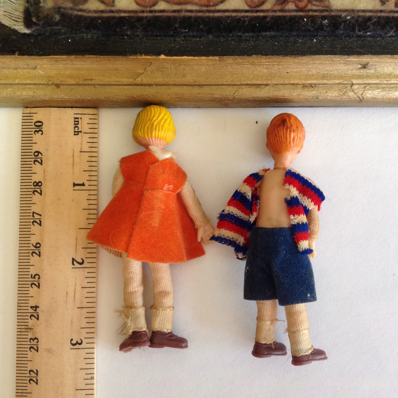 2 Miniature Dolls Etsy