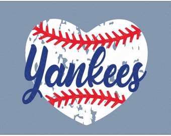 Download Yankees Heart Etsy