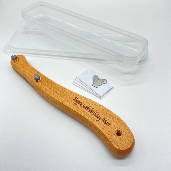 Personalized Bread Lame Great Gift for Artisan Bread/ Baguette  Makers,slashing Tool, Bread Slicer Cutter 5 Blades ,luxurino London. 