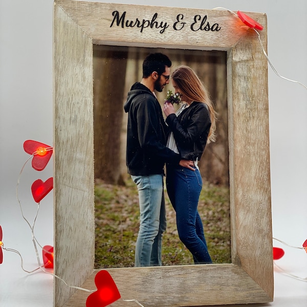 Handcrafted Mango Wood Vintage Photo Frame - Rustic Charm - Appleyard & Crowe