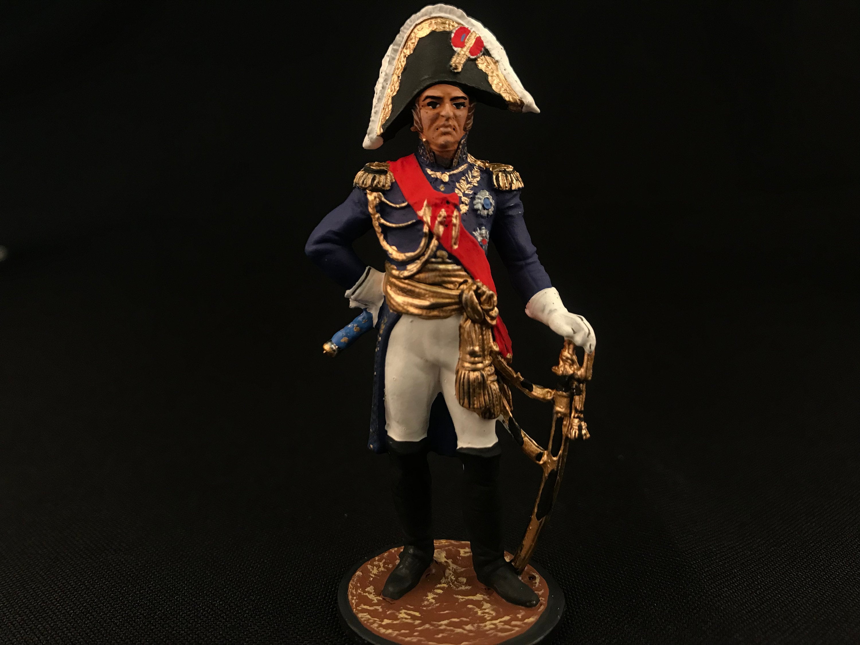 TIN TOY SOLDIERS. 54mmNapoleonic War . Painted.Marshal of the Etsy