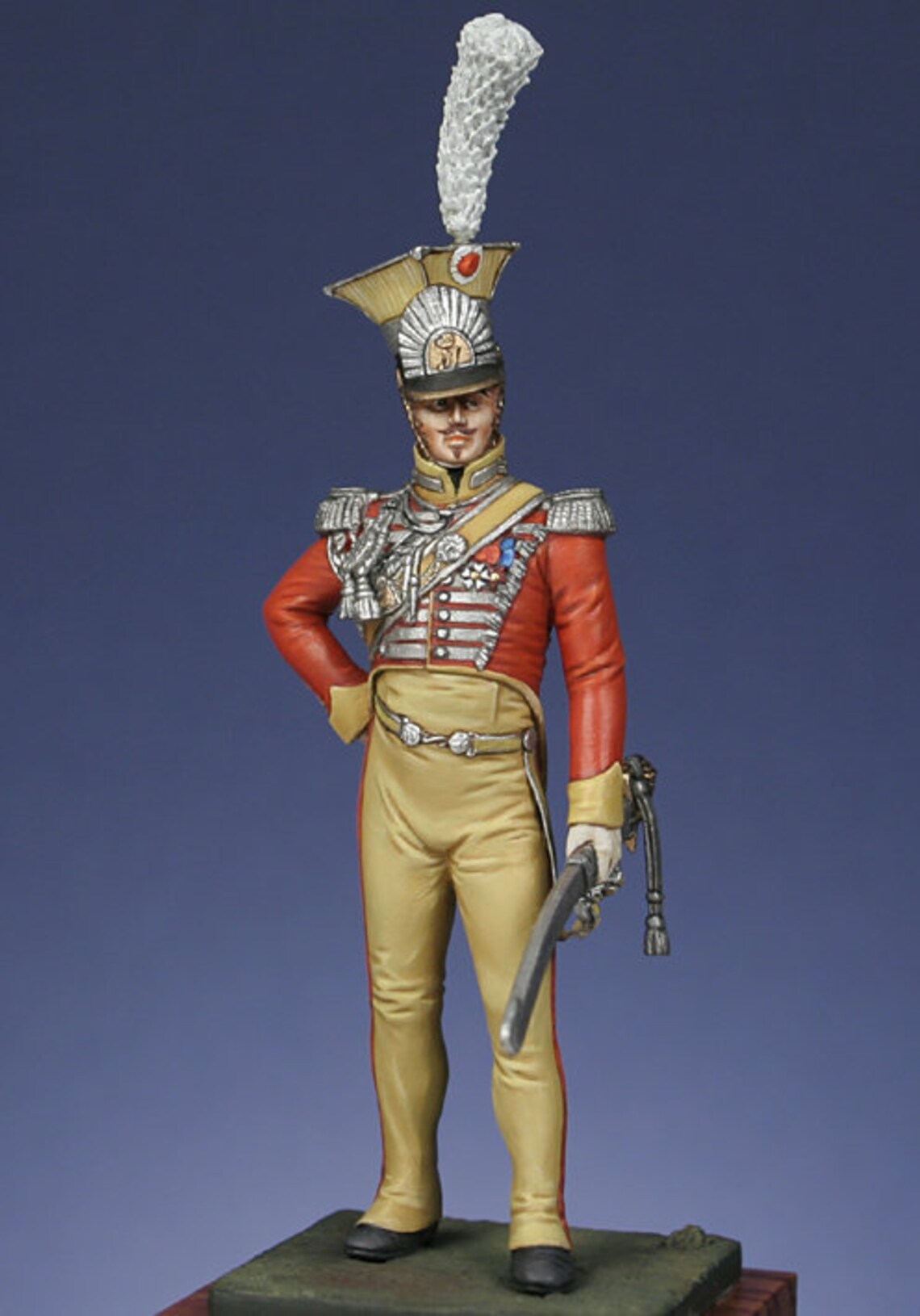 TIN TOY SOLDIERS. 54mm Napoleonic War . Painted Etsy