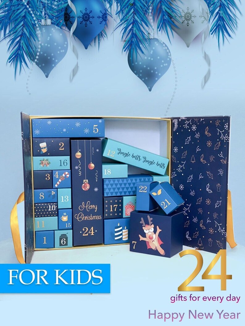 Advent calendar for KIDS Christmas gift 2021/2022  Etsy