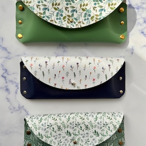 Eyeglass Case Sunglass Case Floral Eyeglass case
