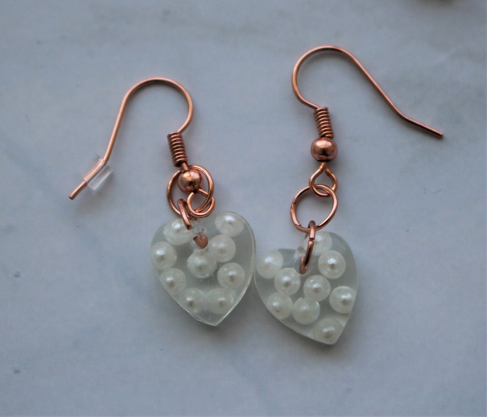 Heart Shaped Earrings Etsy