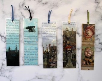 Wizard Book Themed Bookmark