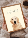 Custom Drawing Using Pet Photo : Personalized Dog or Cat Painting, Birthday / Memorial Gift PD01 product logo