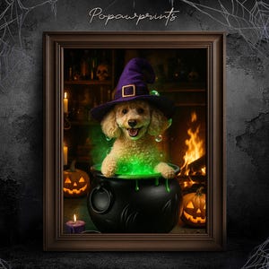 Custom Vampire Pet Portrait - Funny Halloween Pet Painting - Halloween Gift Ideas - Spooky Pet Portrait - Custom Mummy Portrait H05 H04