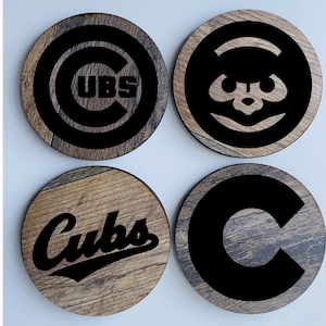 Chicago Cubs Coaster Set of 4
