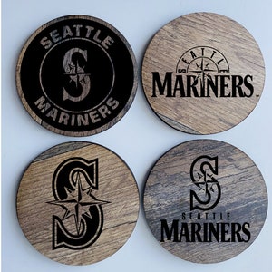 Seattle Mariners Coaster set of 4