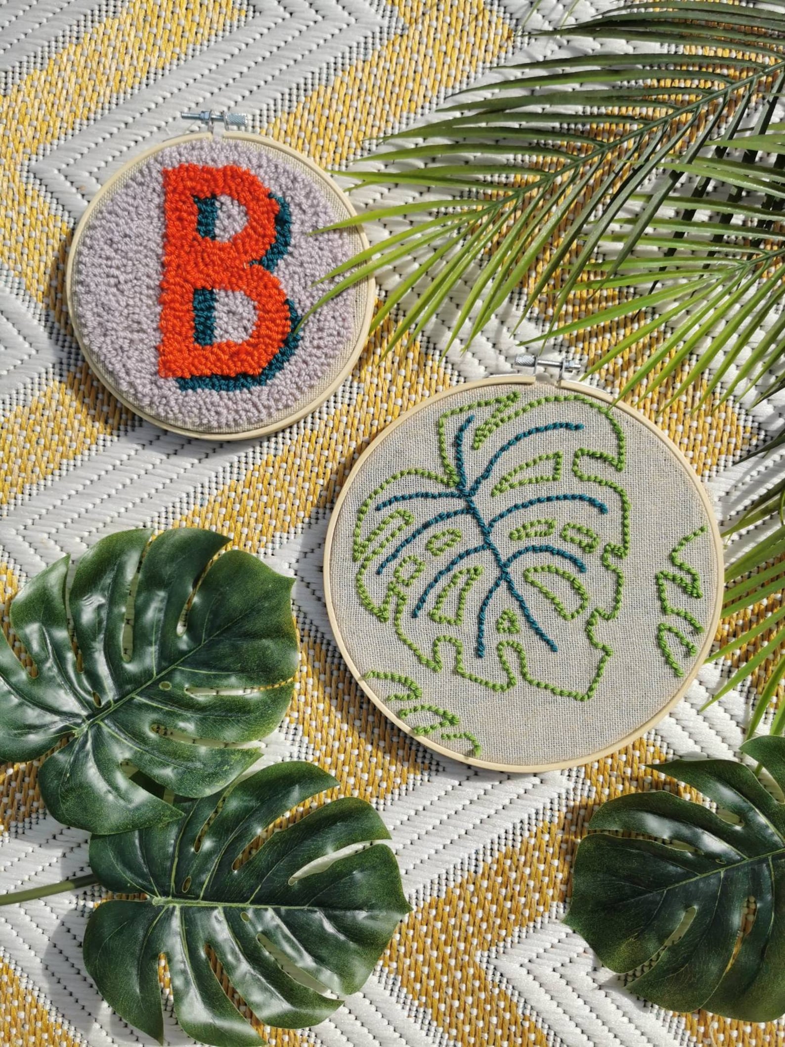 Personalised Punch Needle Letters. Nursery Decor. Childrens Etsy