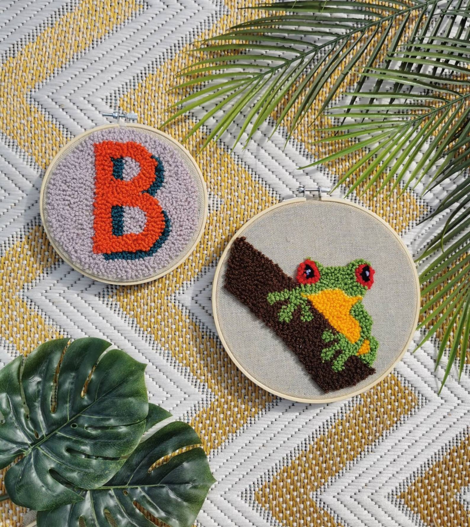 Personalised Punch Needle Letters. Nursery Decor. Childrens Etsy