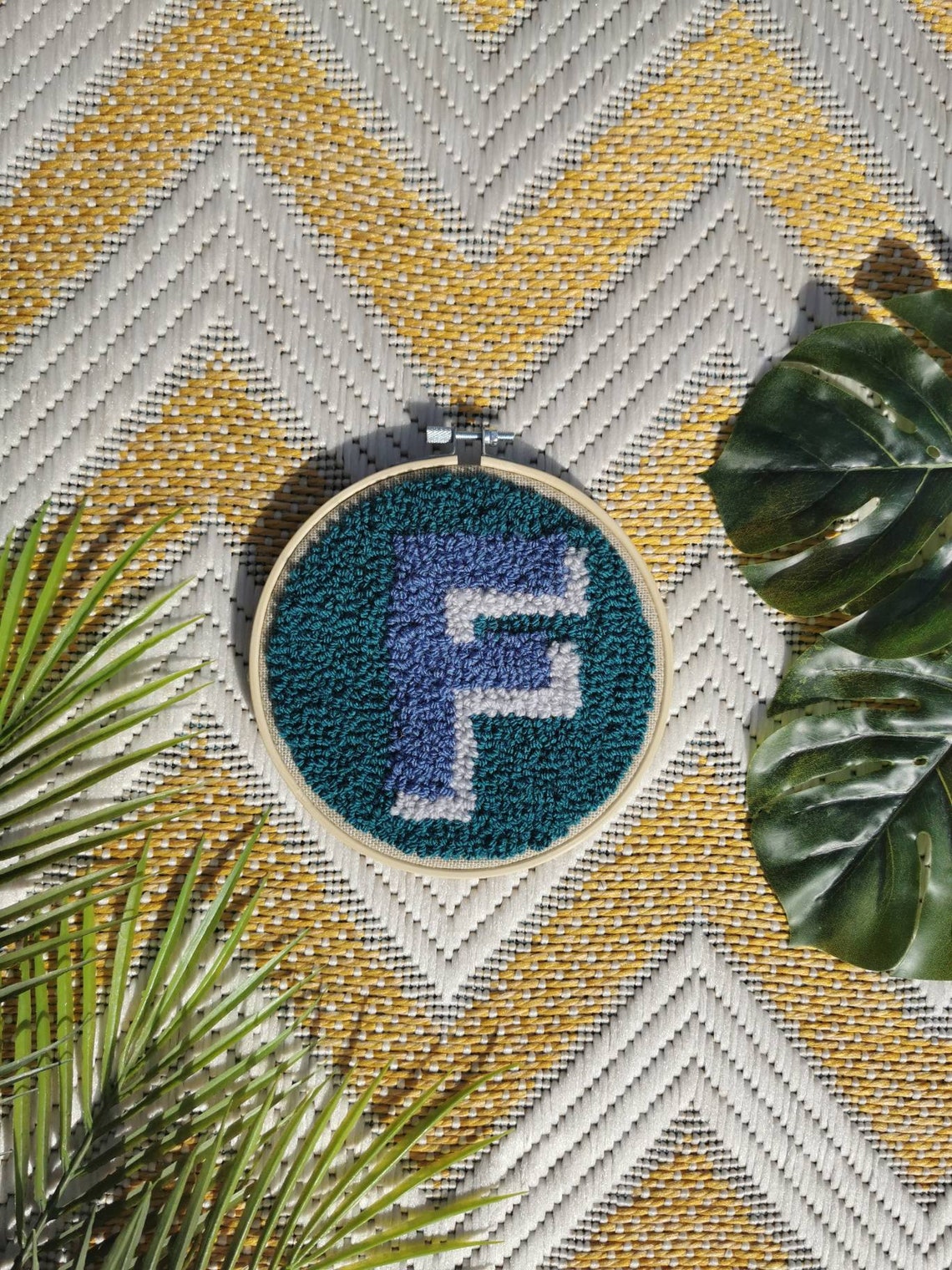 Personalised Punch Needle Letters. Nursery Decor. Childrens Etsy