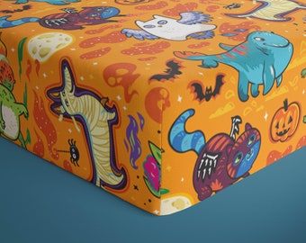 halloween crib sheet