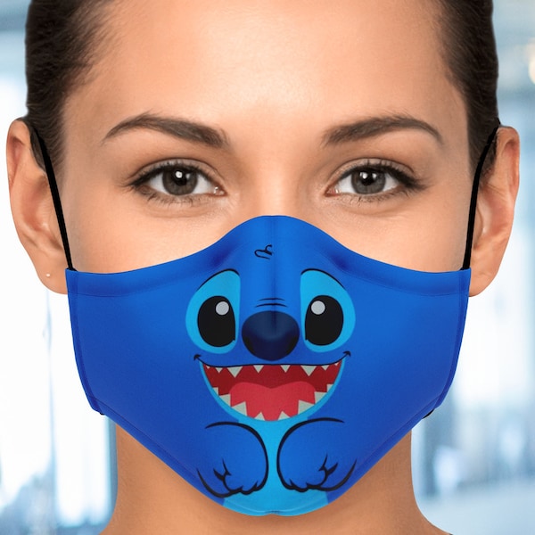 Buy Lilo and Stitch Face Mask With Filter Online In India Etsy India