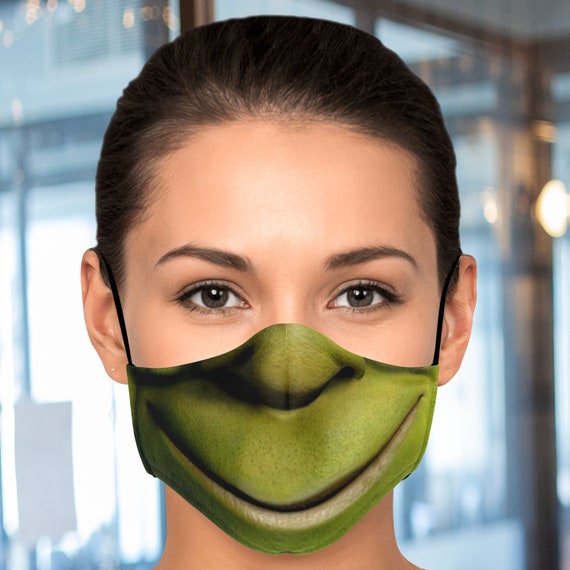tone vejviser Drastisk Shrek Face Mask With Filter Unisex Face Mask With - Etsy