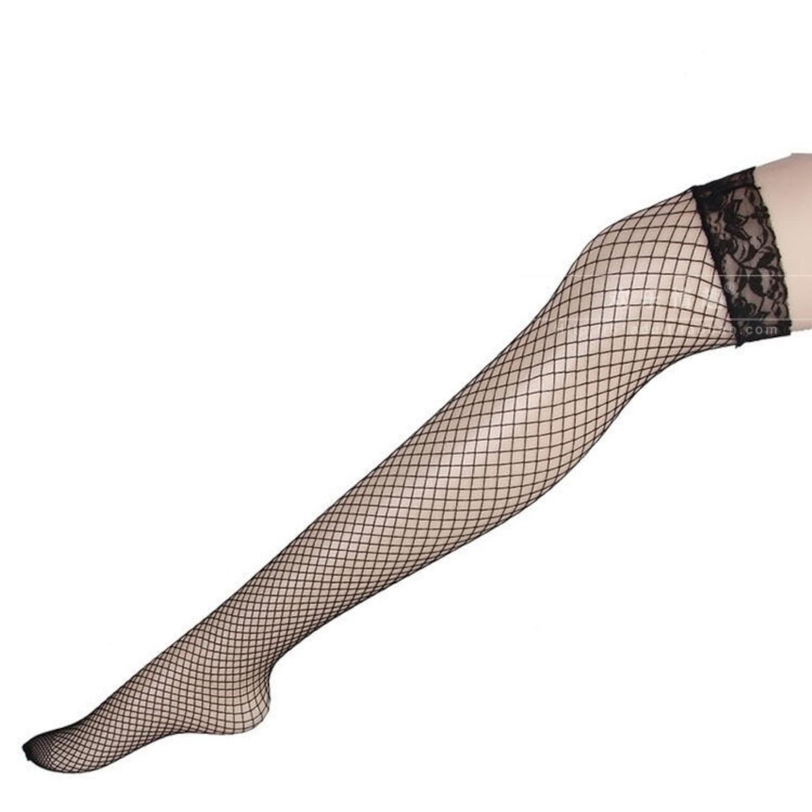 Exy Womens Sheer Lace Top Thigh High Stockings Garter Etsy