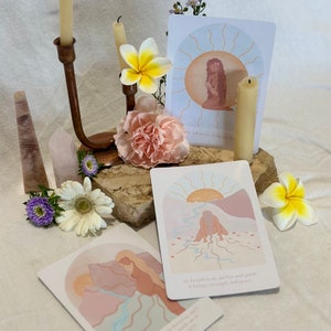 Tarjetas de afirmación de nacimiento y embarazo ~ Colección Nalu