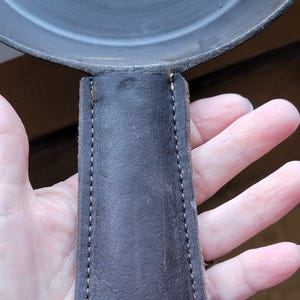 Leather Skillet No Burn Frying Pan Handle Potholder