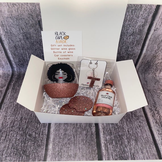 Black Girl Magic Gift set, Gift boxes, Black girl gifts