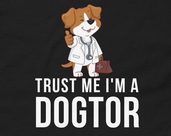 Camiseta "Confía en mí, soy veterinario": Camiseta unisex divertida para veterinarios