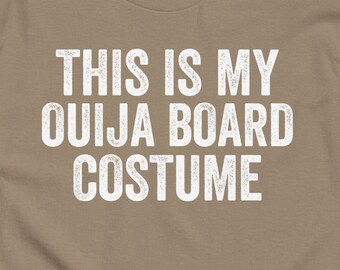 Ouija Board Costume T-Shirt: Lazy Halloween Witch Gothic Tee