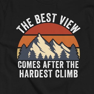 登山シャツ、冒険好きのためのコットンTシャツ